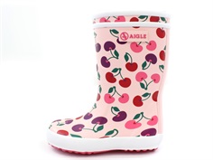 Aigle Lolly Pop rubber boot cherry